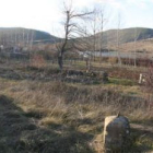 El yacimiento de Pedreiras está situado muy cerca del lago de Carucedo.