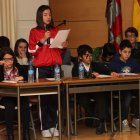 El primer consejo infantil se desarrolló en la Casa de la Cultura de la capital berciana.