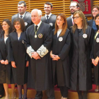 Los nuevos jueces y juezas, junto a José Luis Concepción.