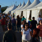 Imagen del gran número de asistentes a la feria de Santa María del Páramo cada año. MEDINA