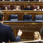 Iglesias y Rajoy se enzarzan en el debate a cuenta del uso de Twitter y los SMS.