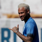 Neymar se ha incorporado al PSG una semana después de lo previsto. FERNANDO BIZERRA JR.