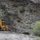Los derrumbes en la carretera de acceso a Peñalba son frecuentes