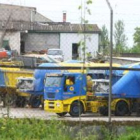 Las instalaciones de La Estrella no tenían ayer actividad alguna en su planta de Dehesas, con todos