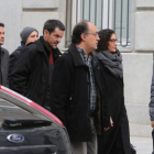 Marta Rovira a su llegada al Tribunal Supremo.