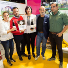 Premiados en el concurso de quesos. F. OTERO