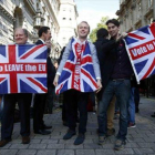 Partidarios del 'brexit', en Londres, el pasado 24 de junio.
