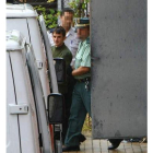 Pedro Rozas, conducido al juez en septiembre del 2008.