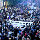 Miles de personas en la manifestación de Valladolid. GALLEGO