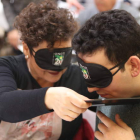Cata a ciega de cecina de León en colaboración con la ONCE y el Consejo Regulador de Cecina de León.