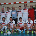 Formación del equipo del Bar La Tizona, campeón de Asolefusa.