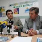 José Luis Ramón y Raúl Valcarce realizaron ayer un llamamiento público casi a la desesperada