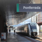 La estación de Ponferrada, en una imagen reciente. L. DE LA MATA