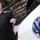 Martin Winterkorn durante la presentación de un modelo de Volkswagen en el 2014.