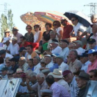 El público asistente disfrutando de los entrenamientos en la capital leonesa.