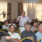 Un instante de la reunión en la que se constituyó la federación de entidades menores.