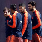 Messi volverá a ejercer como timonel de un Barcelona que lidera con solvencia la Liga. ESTÉVEZ