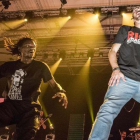 Un momento del concierto de La Raíz, en el Sant Jordi Club, el pasado viernes.