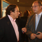 El delegado de la Junta, Eduardo Fernández, y Luis Aznar, en una imagen de archivo.