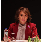 Lesmes, en un acto en su etapa de concejala.