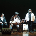 Un momento del concierto celebrado ayer a beneficio de Calor y Café, para ayudar a tan solidario servicio.