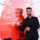 El actor Dani Rovira a su llegada a la fiesta presentación de la película Los Japón que se ha celebrado en una conocida sala de fiestas de Madrid.