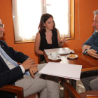 Ramón, González y Muñoz, antes de su comparecencia L. DE LA MATA