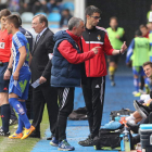 Rubén, tras la expulsión de Díaz el pasado domingo.