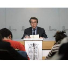José Antonio de Santiago-Juárez, en la rueda de prensa de ayer.