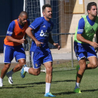 Yuri volvió a ver puerta el sábado ante el Barcelona B.