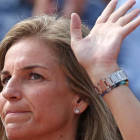 Arantxa Sánchez Vicario, el pasado 9 de junio en París, durante la celebración del Roland Garros. /