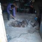 En la investigación se levantó el piso del inmueble y se tiraron paredes