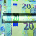 El nuevo billete de 20 euros.