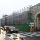 El lienzo de muralla de la calle Carreras será rehabilitado de manera integral.