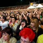 El público llenó las gradas del Auditorio Municipal