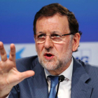 Mariano Rajoy en la reunión del Círculo de Economia en Sitges.