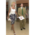 Isabel García Marcos y Carlos Fernández, en 2003. AL