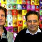 Los artistas premiados por el COAL László Bartha y Alejandro Emilio Fernández