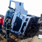 Imagen de la operación de rescate del conductor