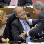 Francisco Camps, durante un pleno en las Cortes valencianas.