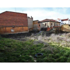 Imagen del solar de la calle San Pelayo en la que se encuentran parte de los restos de los Principia.