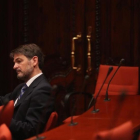 Oriol Pujol, en el Parlament, en junio del 2013.