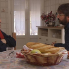 Jordi Évole, en 'Salvados', con Lucio Urtubia.