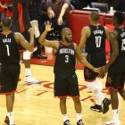Los Rockets celebran