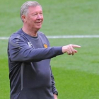 Alex Ferguson, durante su etapa como entrenador del United.