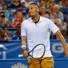 Kyrgios se mantuvo como centro de atención, pero fue por la multa que recibió