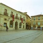 Plaza San Martín de la capital, donde se produjo la agresión.