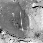 Imagen de uno de los cuerpos hallados bajo Palat del Rey