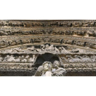 Posible representación de la reina Beatriz de Suabia en el Claustro de la catedral de Burgos. DL