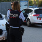 Una patrulla de Mossos dEsquadra.